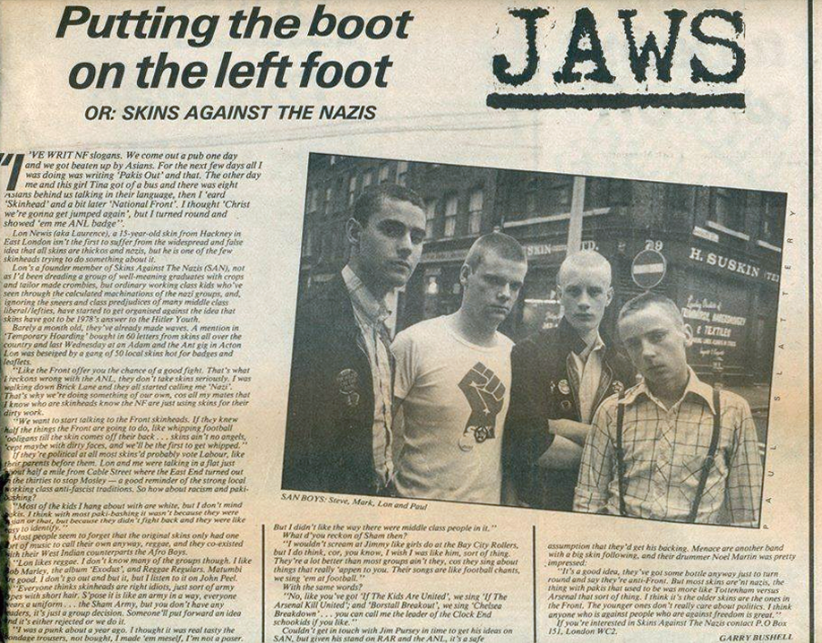 Skins Against the Nazis