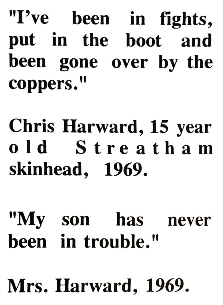 Intervista con lo skinhead original Chris Harward