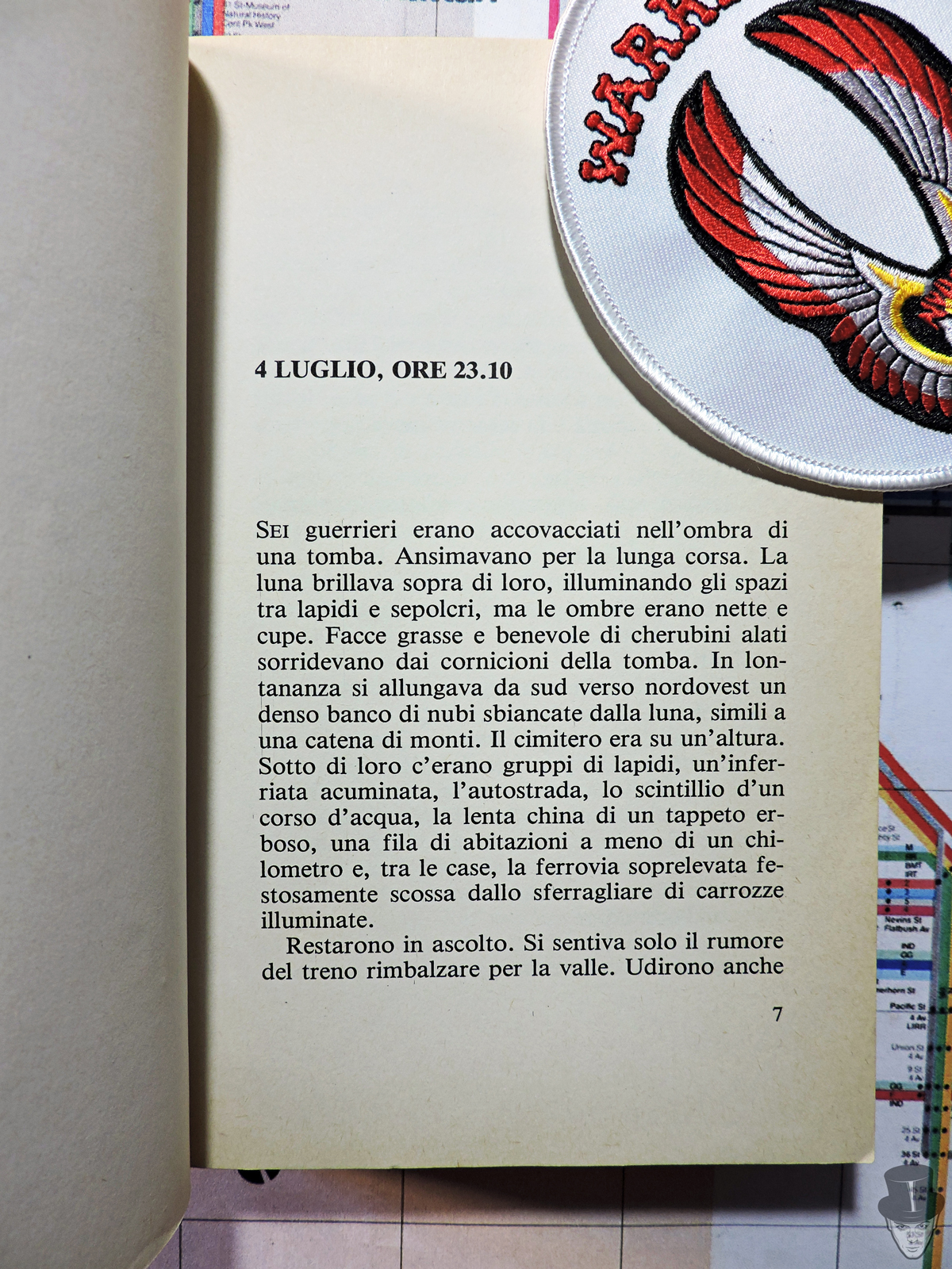 Il libro "I guerrieri della notte"