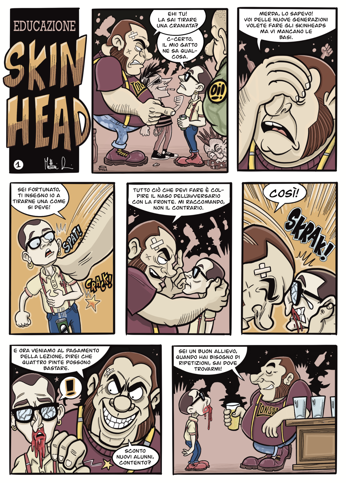 Educazione skinhead - Episodio 1