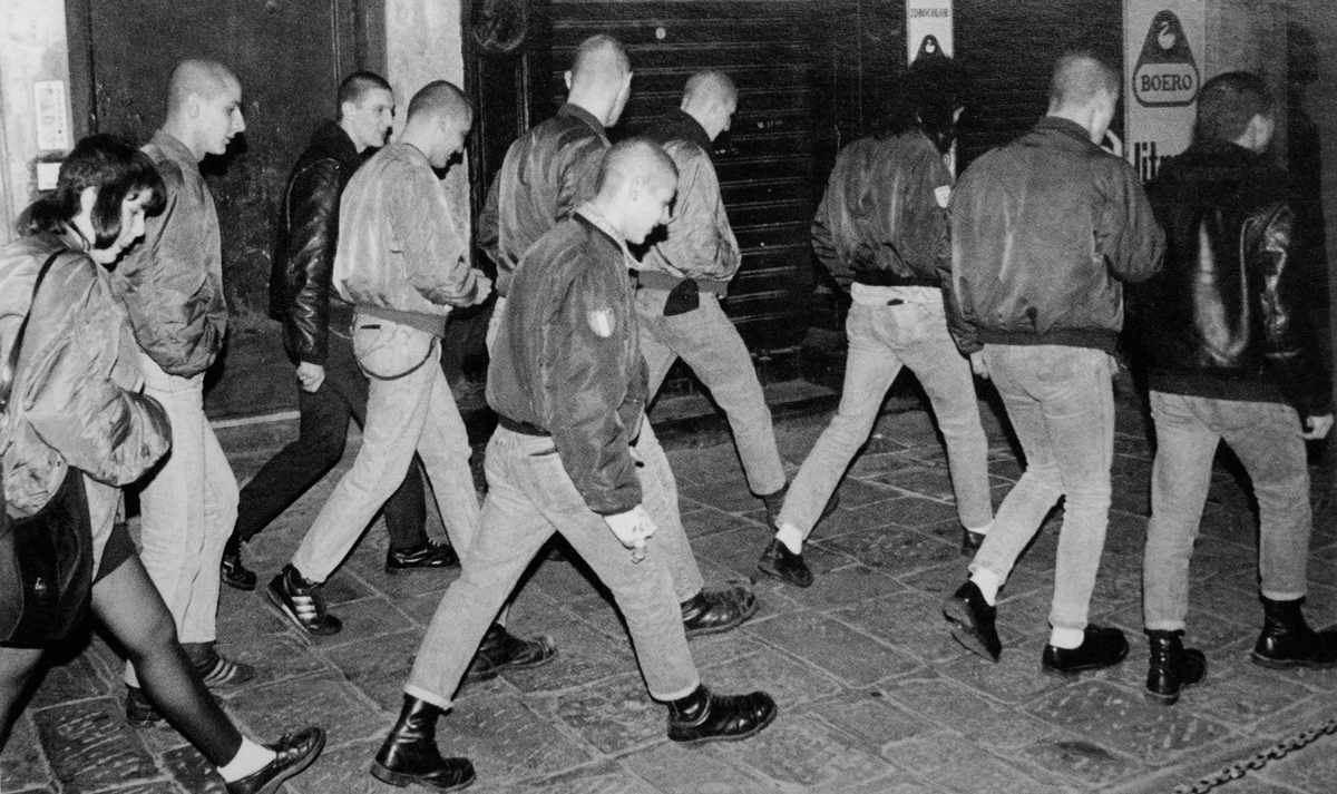 Skinhead e skingirl a Genova, foto di Fabrizio Barile