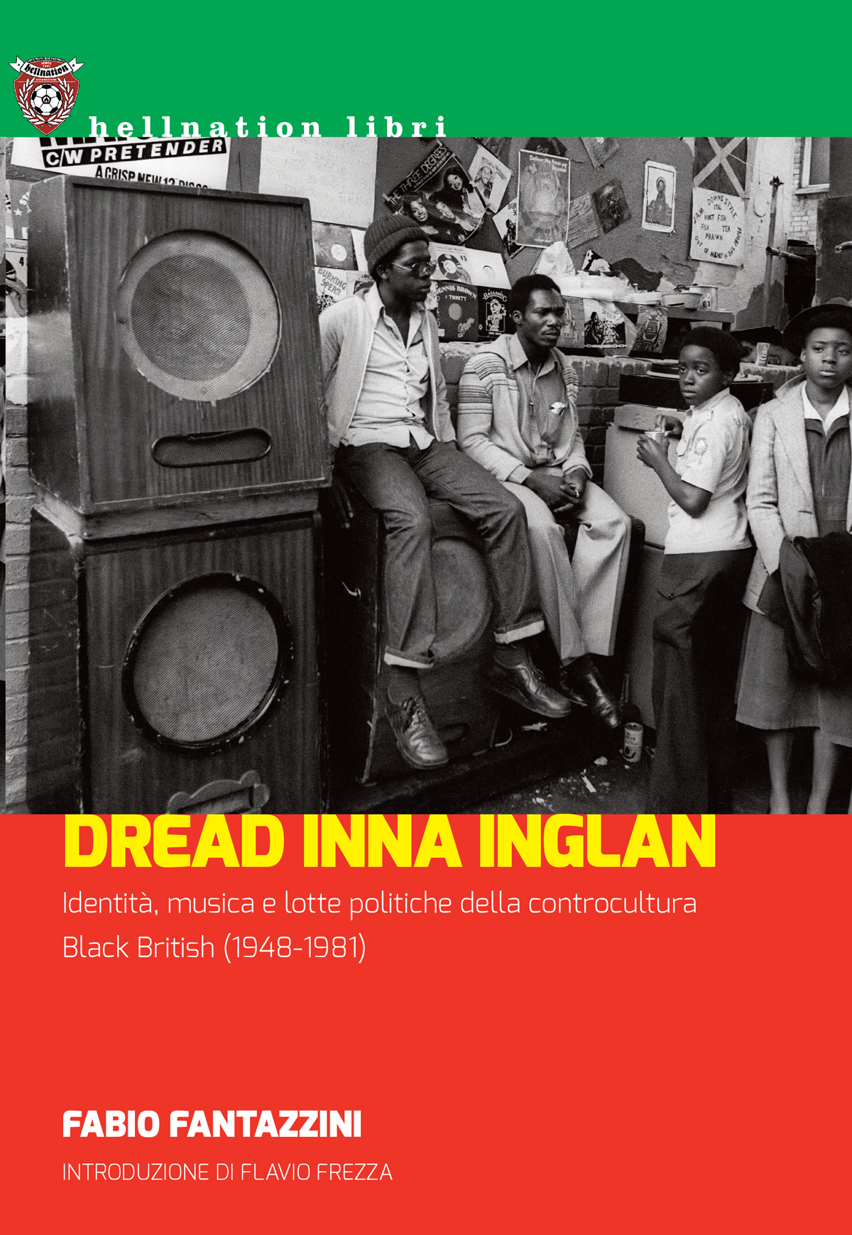Copertina del libro "Dread inna Inglan" di Fabio Fantazzini