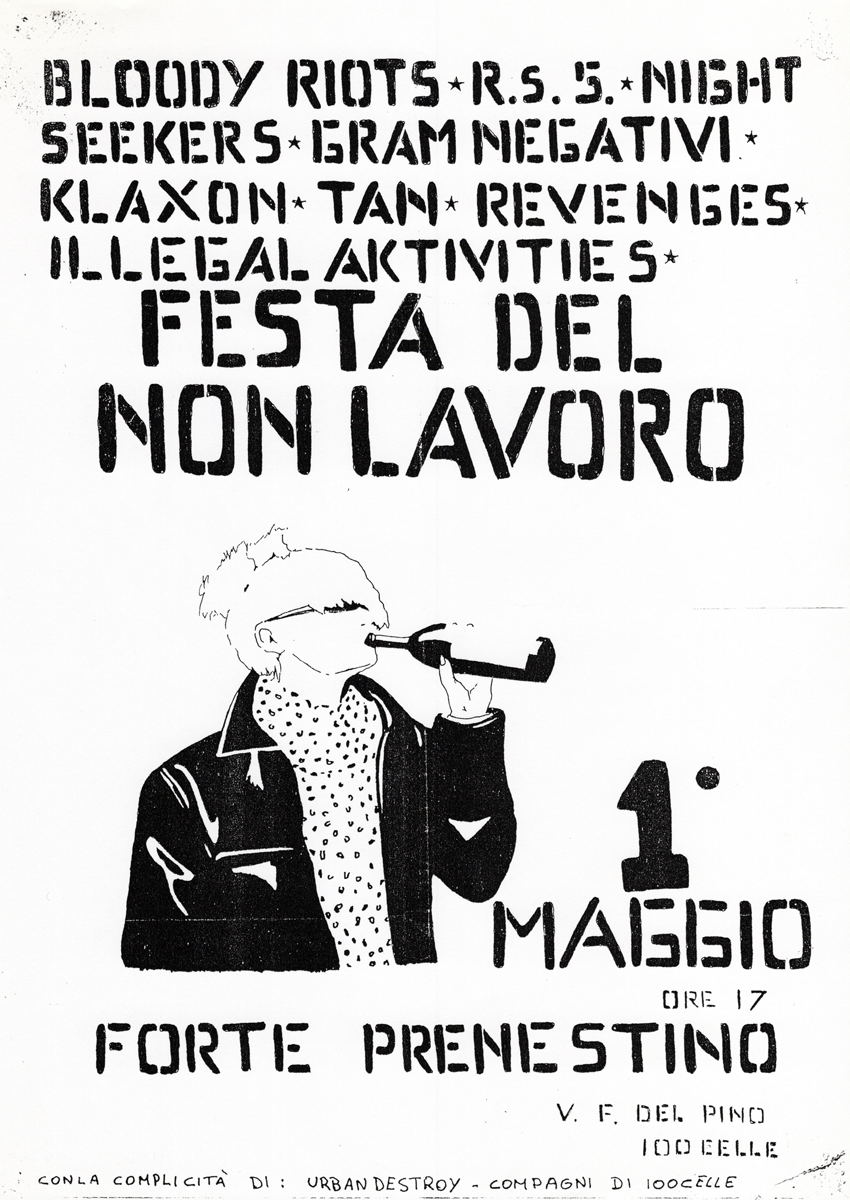 1 maggio - Festa del non lavoro al Forte Prenestino