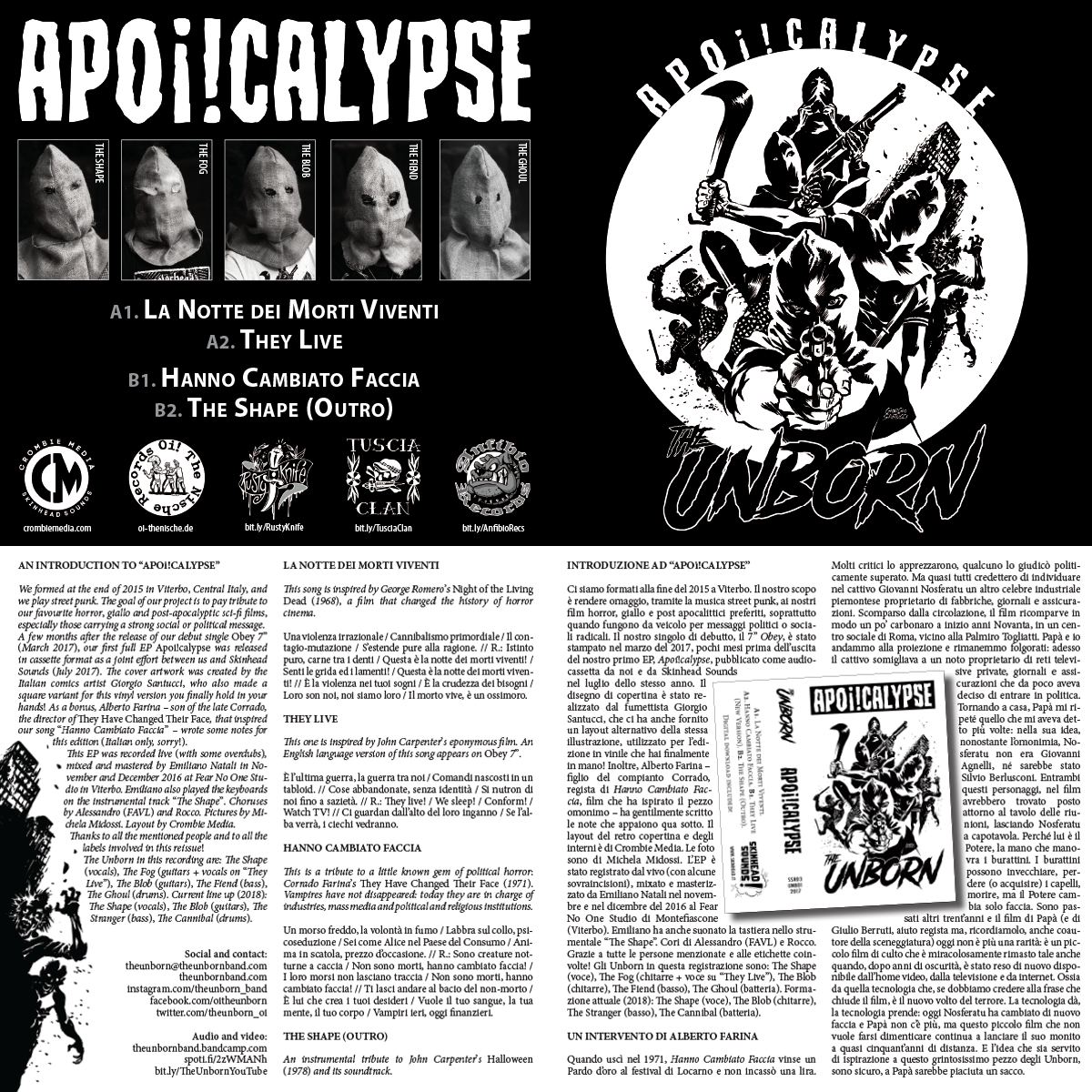 Copertina e interni di "Apoi!calypse"