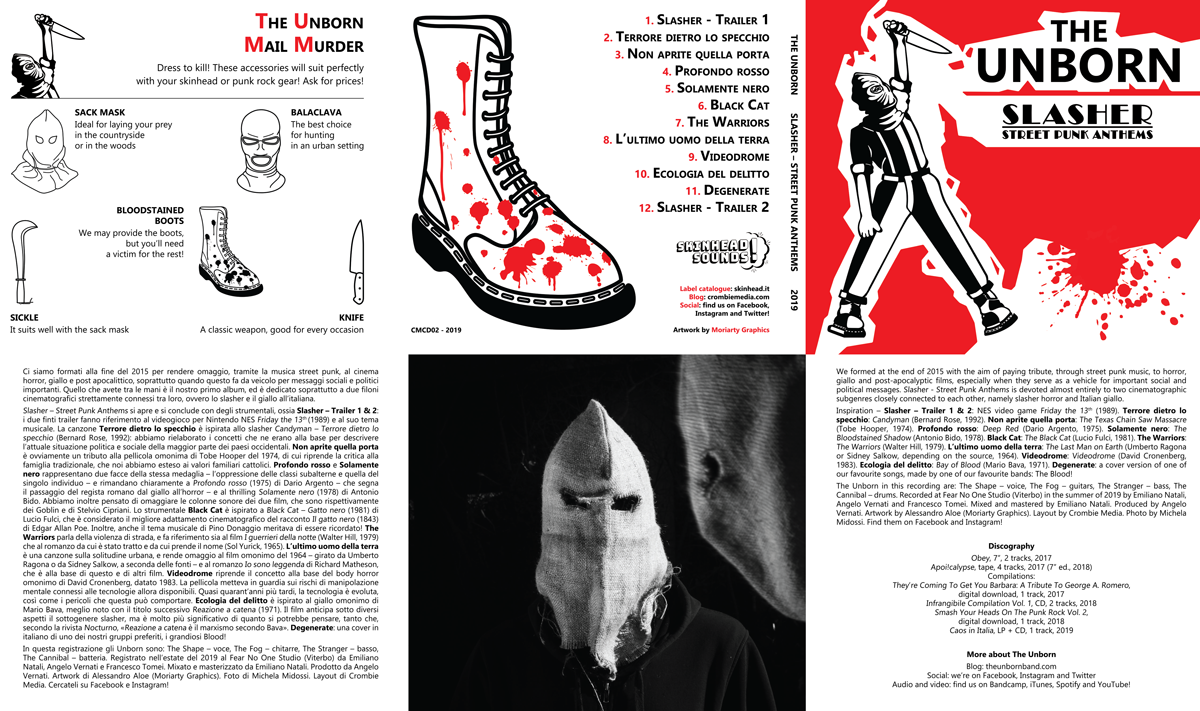 "Slasher - Street Punk Anthems" digipack CD