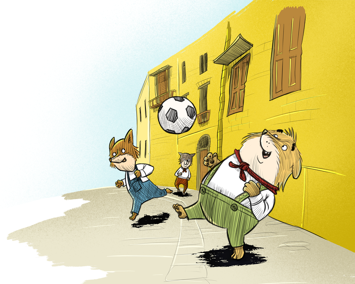 Illustrazione di Andy Catling