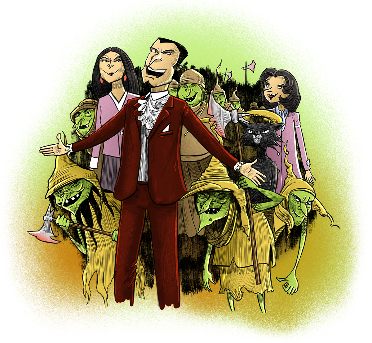 Illustrazione del romanzo fantasy di Matteo Sedazzari