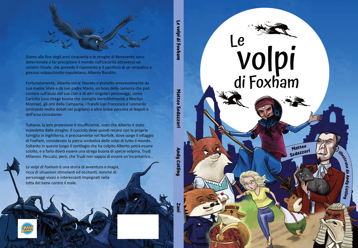Il romanzo fantasy "Le volpi di Foxham" di Matteo Sedazzari