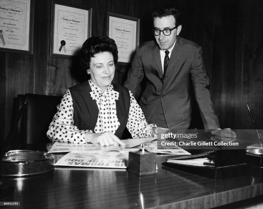 Jim Stewart con Estelle Axton