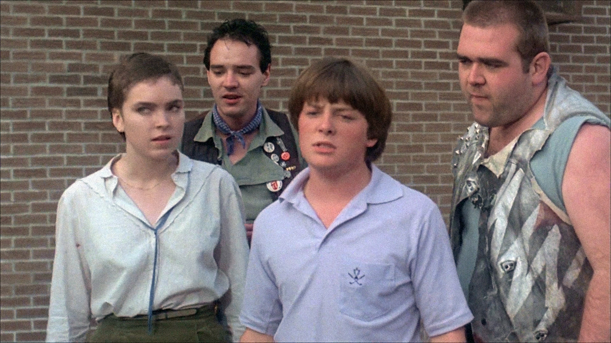 Michael J. Fox in Classe 1984 di Mark L. Lester