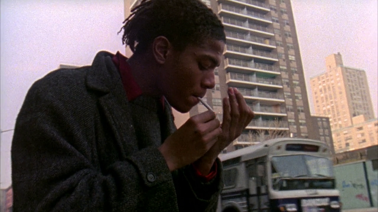Jean-Michel Basquiat nel film Downtown 81 (2000), noto anche come New York Beat Movie
